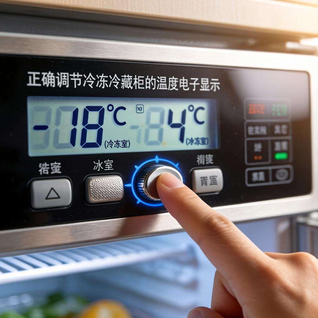 正确调节冷冻冷藏柜的温度电子显示方法【详解】 正确调节冷冻冷藏柜的温度电子显示方法【详解】第一张图