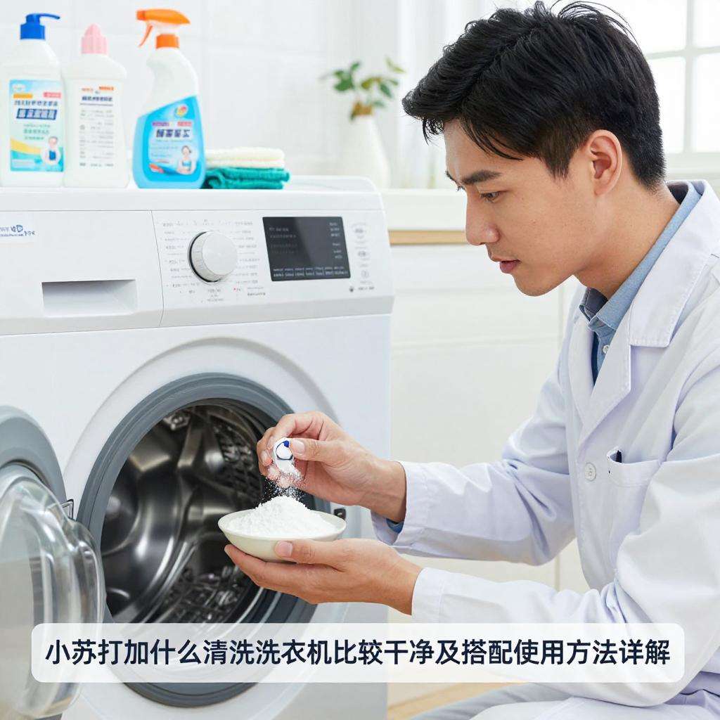 小苏打加什么清洗洗衣机比较干净 小苏打与其他清洁剂搭配使用方法【详解】第一张图