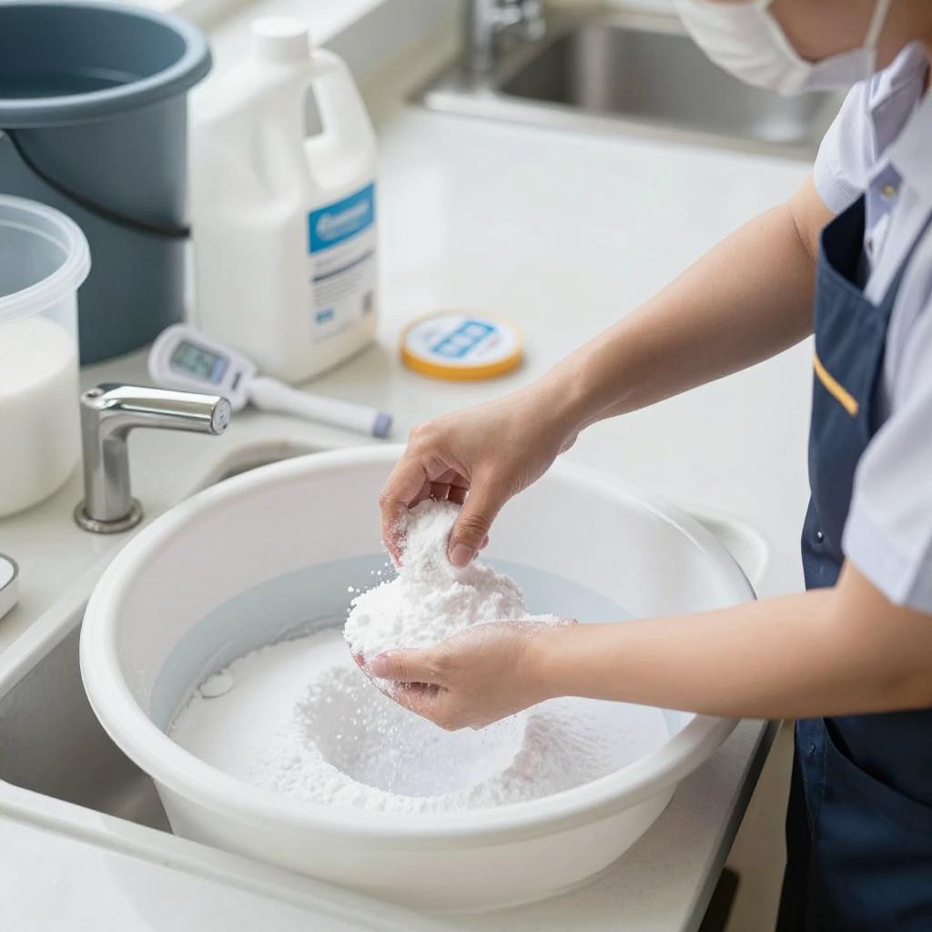 小苏打洗衣服用热水还是冷水浸泡 小苏打洗衣服注意事项【详解】第一张图