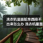 洗衣机里面脏东西排不出来怎么办 洗衣机里面脏东西排不出来的解决方法【详解】(图4) 洗衣机里面脏东西排不出来怎么办 洗衣机里面脏东西排不出来的解决方法【详解】(图4)