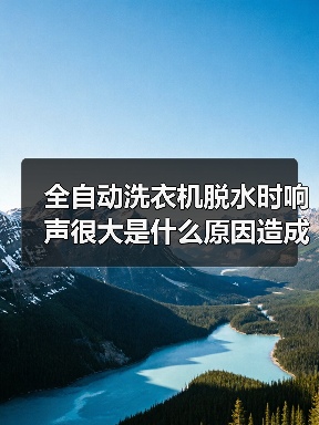 全自动洗衣机脱水时响声很大是什么原因造成的 全自动洗衣机脱水时响声很大的原因【详解】(图1) 全自动洗衣机脱水时响声很大是什么原因造成的 全自动洗衣机脱水时响声很大的原因【详解】(图1)