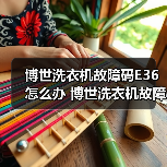 博世洗衣机故障码E36怎么办 博世洗衣机故障码E36解决方法【详解】 博世洗衣机故障码E36怎么办 博世洗衣机故障码E36解决方法【详解】