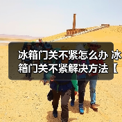 冰箱门关不紧怎么办 冰箱门关不紧解决方法【详解】(图1) 冰箱门关不紧怎么办 冰箱门关不紧解决方法【详解】(图1)