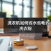 洗衣机如何省水省电省洗衣粉(图4) 洗衣机如何省水省电省洗衣粉(图4)