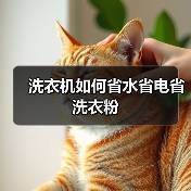 洗衣机如何省水省电省洗衣粉(图3) 洗衣机如何省水省电省洗衣粉(图3)