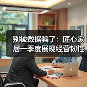 别被数据骗了:匠心家居一季度展现经营韧性与战略执行力(图2) 别被数据骗了:匠心家居一季度展现经营韧性与战略执行力(图2)
