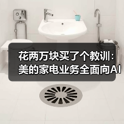 花两万块买了个教训:美的家电业务全面向AI化转型到底香不香?(图4) 花两万块买了个教训:美的家电业务全面向AI化转型到底香不香?(图4)