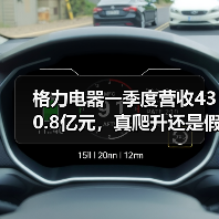 格力电器一季度营收430.8亿元,真爬升还是假挣扎?(图4) 格力电器一季度营收430.8亿元,真爬升还是假挣扎?(图4)