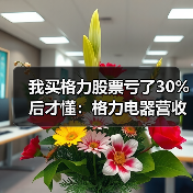 我买格力股票亏了30%后才懂:格力电器营收430.8亿元一季度艰难爬升(图4) 我买格力股票亏了30%后才懂:格力电器营收430.8亿元一季度艰难爬升(图4)