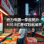 格力电器一季度爬升:430.8亿营收到底揭示了什么(图3) 格力电器一季度爬升:430.8亿营收到底揭示了什么(图3)