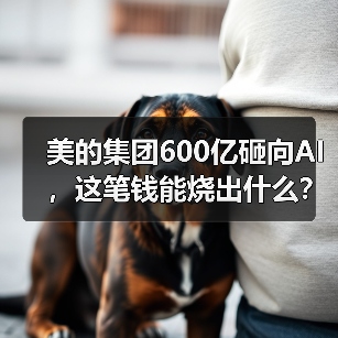 美的集团600亿砸向AI,这笔钱能烧出什么?(图1) 美的集团600亿砸向AI,这笔钱能烧出什么?(图1)