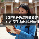 智能家居的谎言被戳穿：AI原生家电2026年迎来全面落地元年（图3）