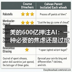 美的600亿押注AI：一种必要的焦虑还是过度反应？（图4）