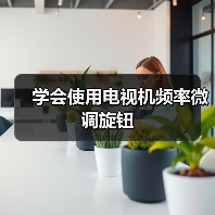 学会使用电视机频率微调旋钮（图3）