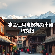 学会使用电视机频率微调旋钮（图4）