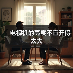 电视机的亮度不宜开得太大（图4）