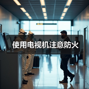 使用电视机注意防火（图2）