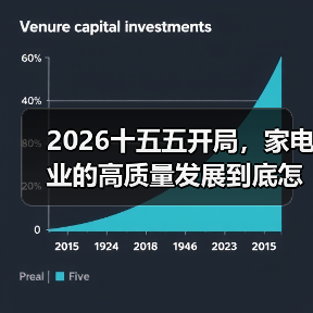 2026十五五开局,家电业的高质量发展到底怎么玩?(图3) 2026十五五开局,家电业的高质量发展到底怎么玩?(图3)