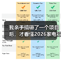 我亲手搞砸了一个项目后，才看懂2026家电行业从规模扩张转向价值创造赛道（图1）
