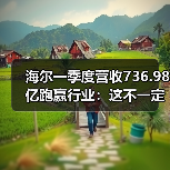 海尔一季度营收736.98亿跑赢行业:这不一定说明问题已经解决(图4) 海尔一季度营收736.98亿跑赢行业:这不一定说明问题已经解决(图4)