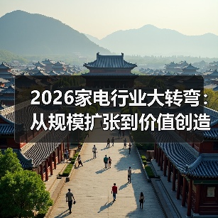 2026家电行业大转弯：从规模扩张到价值创造，谁在裸泳？（图2）