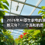 2026年AI原生家电的落地元年?一个温和的质疑(图4) 2026年AI原生家电的落地元年?一个温和的质疑(图4)