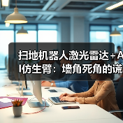 扫地机器人激光雷达+AI仿生臂:墙角死角的谎言终于被戳破了(图2) 扫地机器人激光雷达+AI仿生臂:墙角死角的谎言终于被戳破了(图2)