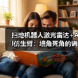 扫地机器人激光雷达+AI仿生臂:墙角死角的谎言终于被戳破了(图3) 扫地机器人激光雷达+AI仿生臂:墙角死角的谎言终于被戳破了(图3)