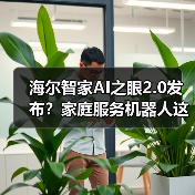海尔智家AI之眼2.0发布？家庭服务机器人这次能打了？（图4）
