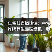 年货节直播热销:空气炸锅养生壶破壁机,我劝你别瞎买(图1) 年货节直播热销:空气炸锅养生壶破壁机,我劝你别瞎买(图1)