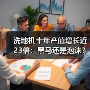 洗地机十年产值增长近23倍：黑马还是泡沫？（图4）