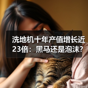 洗地机十年产值增长近23倍：黑马还是泡沫？（图1）