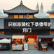 识别原装松下录像带的窍门(图1) 识别原装松下录像带的窍门(图1)