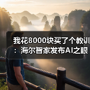 我花8000块买了个教训:海尔智家发布AI之眼2.0和家庭服务机器人到底值不值(图2) 我花8000块买了个教训:海尔智家发布AI之眼2.0和家庭服务机器人到底值不值(图2)