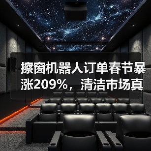 擦窗机器人订单春节暴涨209%，清洁市场真的变了？（图2）