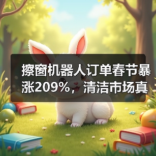 擦窗机器人订单春节暴涨209%，清洁市场真的变了？（图3）