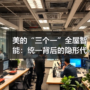美的“三个一”全屋智能:统一背后的隐形代价(图3) 美的“三个一”全屋智能:统一背后的隐形代价(图3)