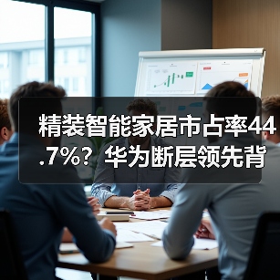 精装智能家居市占率44.7%？华为断层领先背后三个硬核操作（图4）