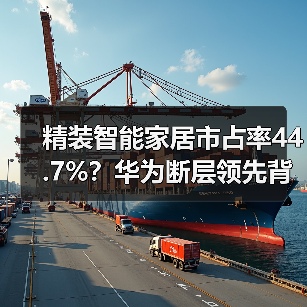 精装智能家居市占率44.7%？华为断层领先背后三个硬核操作（图1）