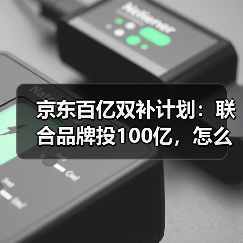 京东百亿双补计划：联合品牌投100亿，怎么抢最划算？（图1）