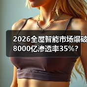 2026全屋智能市场爆破8000亿渗透率35%？一个缓慢的怀疑（图4）