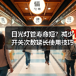 日光灯管寿命短？减少开关次数延长使用技巧（图3）