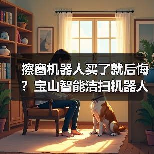 擦窗机器人买了就后悔?宝山智能洁扫机器人擦窗机器人享购新补贴帮你省一半(图4) 擦窗机器人买了就后悔?宝山智能洁扫机器人擦窗机器人享购新补贴帮你省一半(图4)