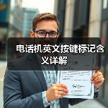 电话机英文按键标记含义详解(图3) 电话机英文按键标记含义详解(图3)