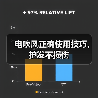 电吹风正确使用技巧，护发不损伤（图4）