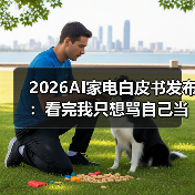 2026AI家电白皮书发布：看完我只想骂自己当初太蠢（图1）