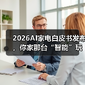 2026AI家电白皮书发布，你家那台“智能”玩意儿还能撑多久？（图3）