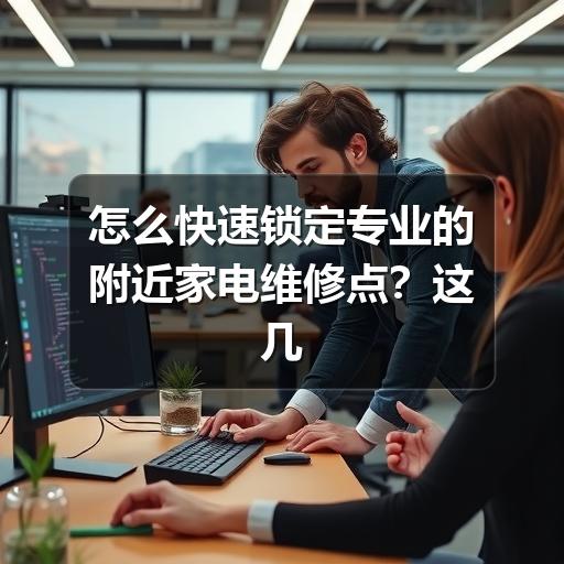 怎么快速锁定专业的附近家电维修点?这几点要牢记