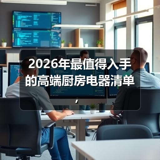 2026年最值得入手的高端厨房电器清单，提升烹饪格调