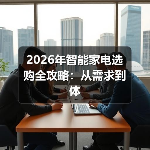 2026年智能家电选购全攻略:从需求到体验一步到位